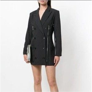 Danielle Guizio Women's Black and White‎ Dress Small